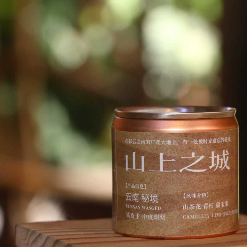 【逃城咖啡  CITY OF RUFUGE】山上之城-高海拔水洗处理 手冲系列 精品咖啡 15g/罐