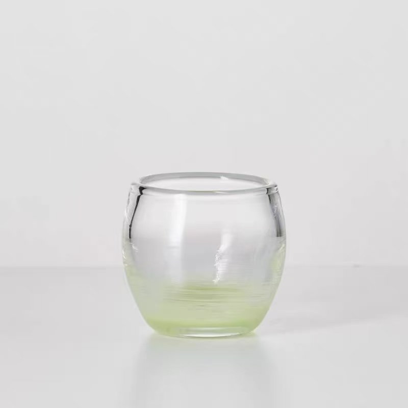 艺途砂绘玻璃小圆杯 萤火绿80ml